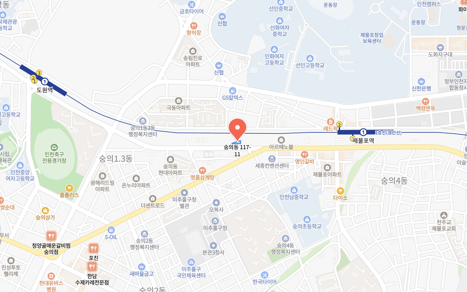 두산위브 더센트럴 도화 모델하우스